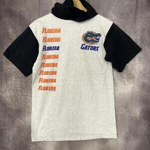 Vintage Florida Gators T Shirt Adult Small‎ Gray Sports Line Made in USA